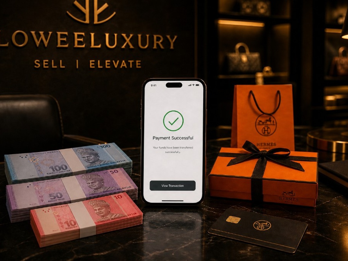 Instant cash and bank transfer payout at LOWEELUXURY showroom